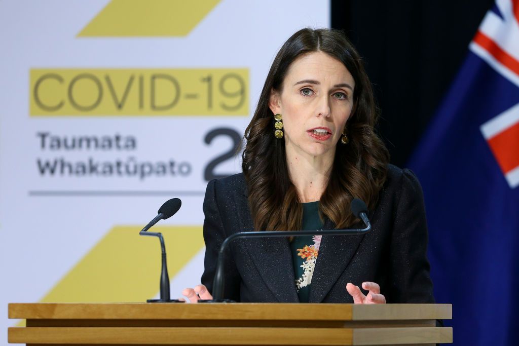 Jacinda Ardern.