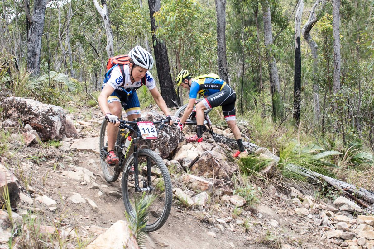 Sarah White negotiates a technical section