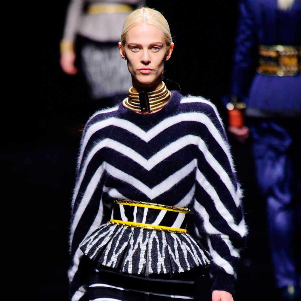 Balmain AW14, Paris Fashion Week