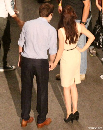 Robert Pattinson and Kristen Stewart - Robert Pattinson - Kristen Stewart - Breaking Dawn - Breaking Dawn Pics - Breaking Dawn Twilight - Breaking Dawn Filming - Twilight - Celebrity News - Marie Claire