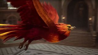 Hogwarts Legacy Phoenix Rising Phoenix in Room of Requirement