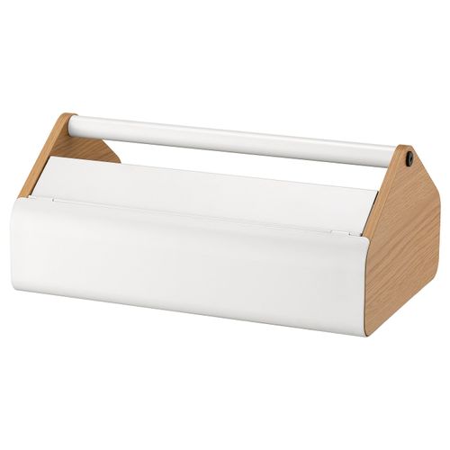 Gaming Laptop Support With Storage - White