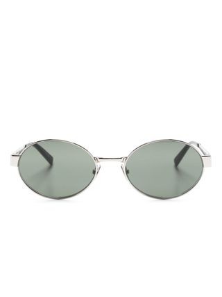 Oval-Frame Sunglasses