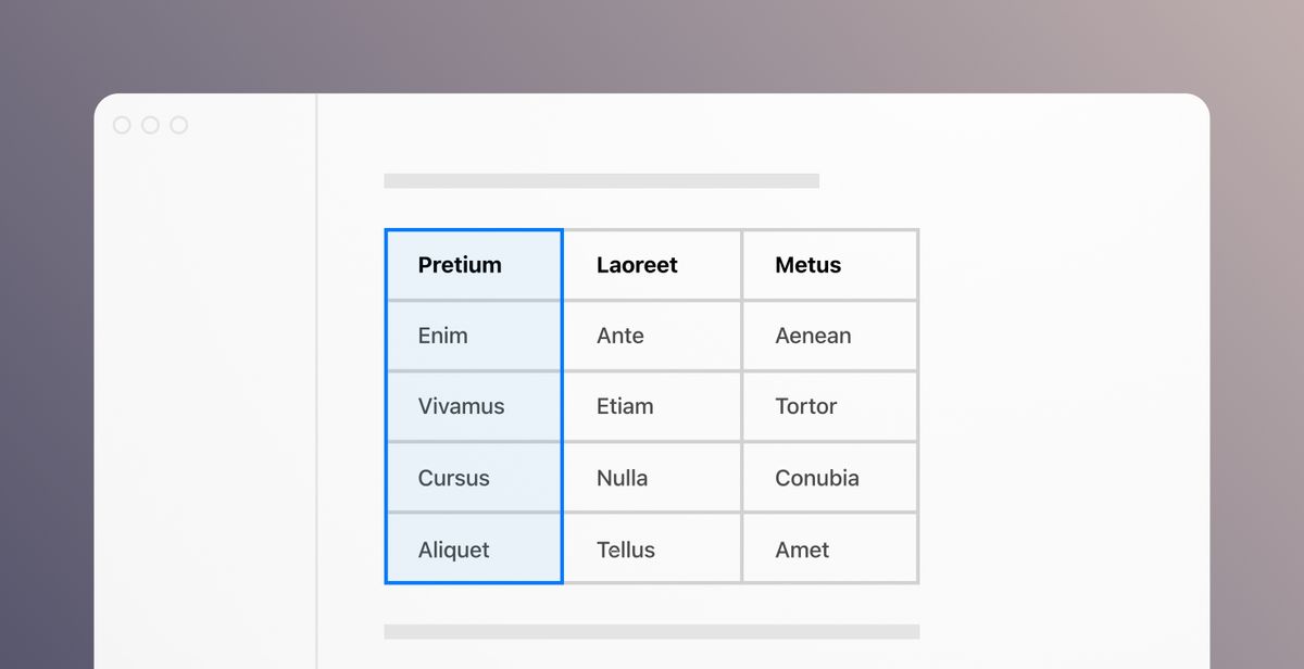 Ulysses Table Formatting Screenshot