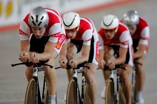 Denmark's team pursuit crew