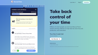 RescueTime website screenshot
