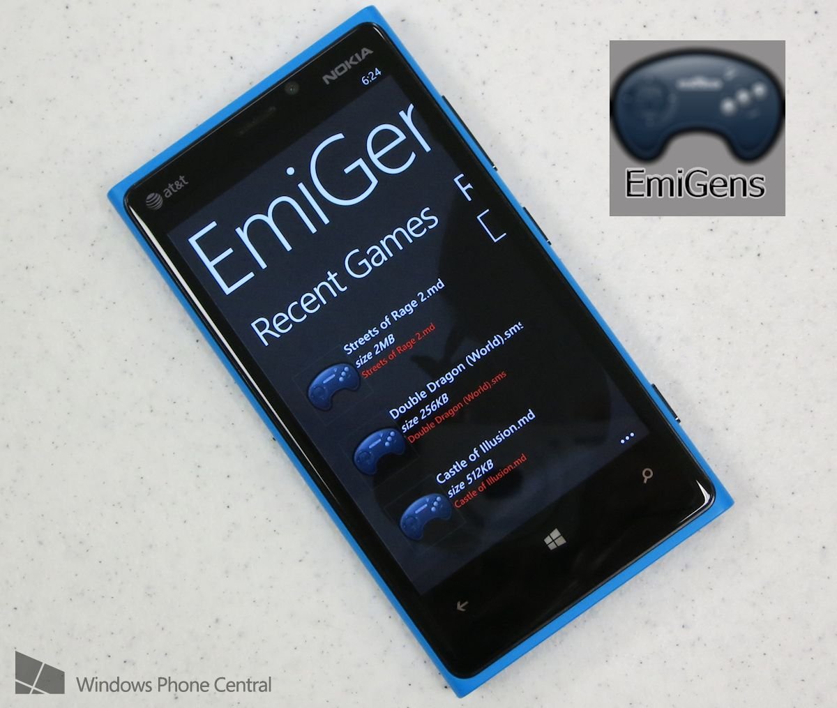 Play 16-bit and 8-bit Sega games on Windows Phone 8 with EmiGens Plus |  Windows Central