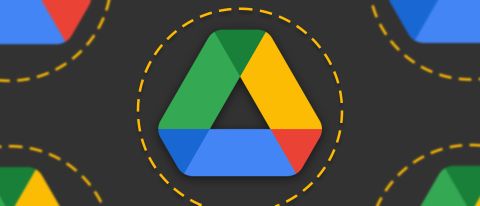 The Google Drive icon on the ITPro background