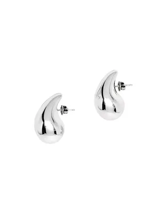 Small Sterling Silver Teardrop Earrings
