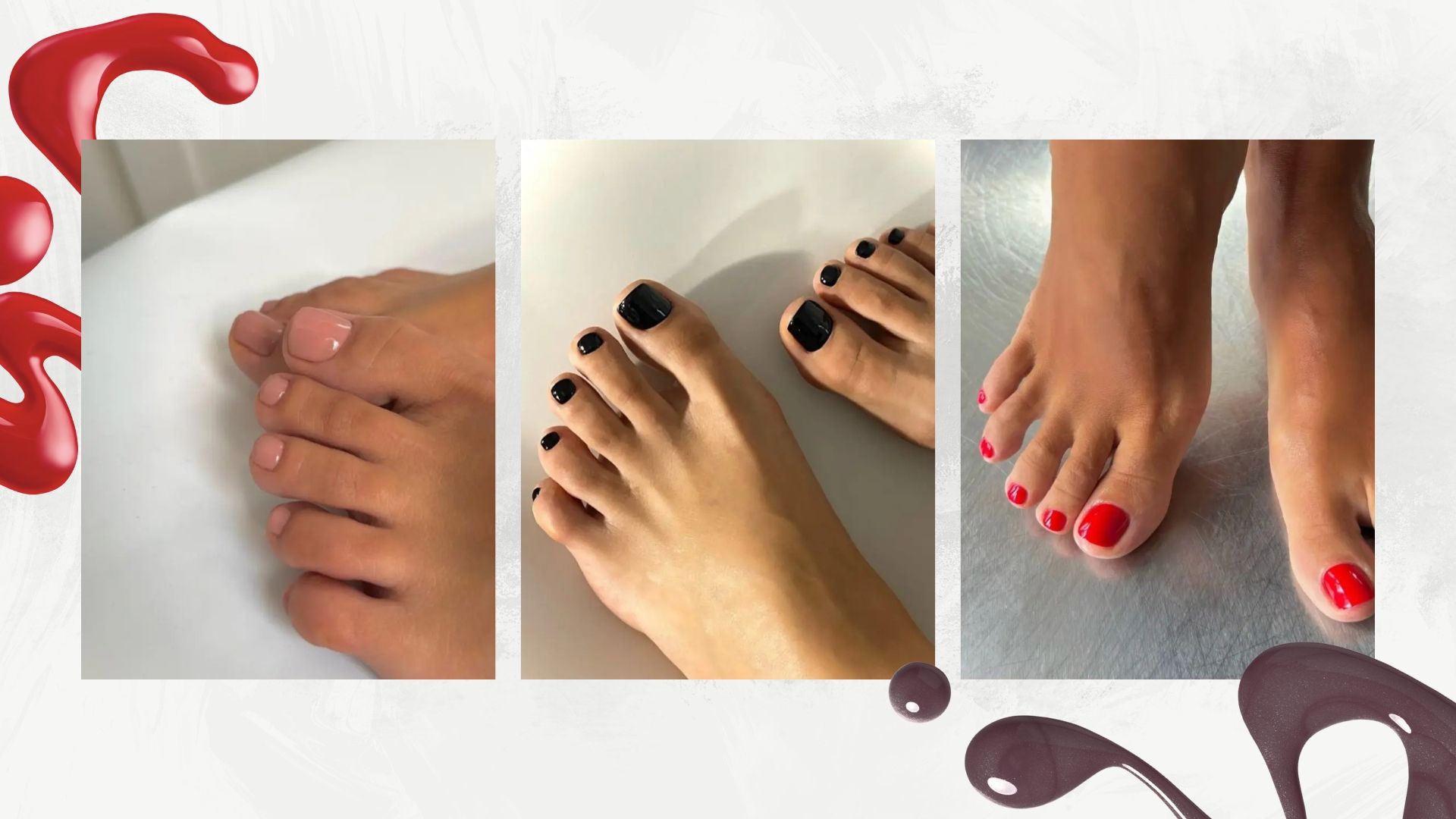 From rich bordeaux to burnt orange, these are the 9 autumn pedicure colours to opt for