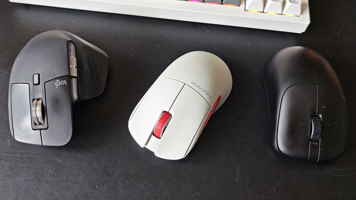The Keychron G4 mouse.