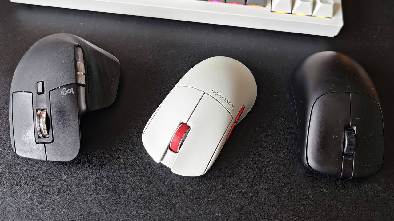 The Keychron G4 mouse.
