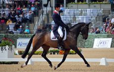 William Fox-Pitt and Bay My Hero at Rolex Kentucky 2015. Picture by Julia Shearwood