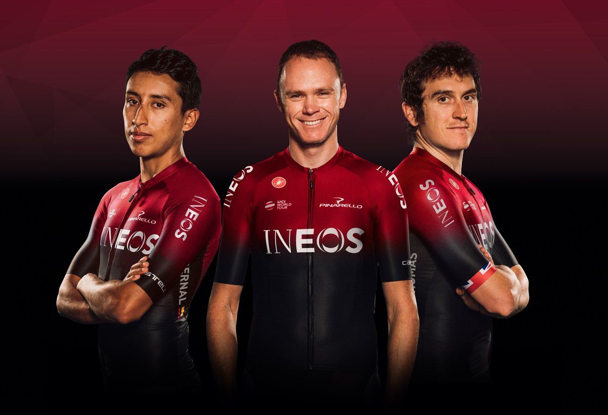 The new Team Ineos kit