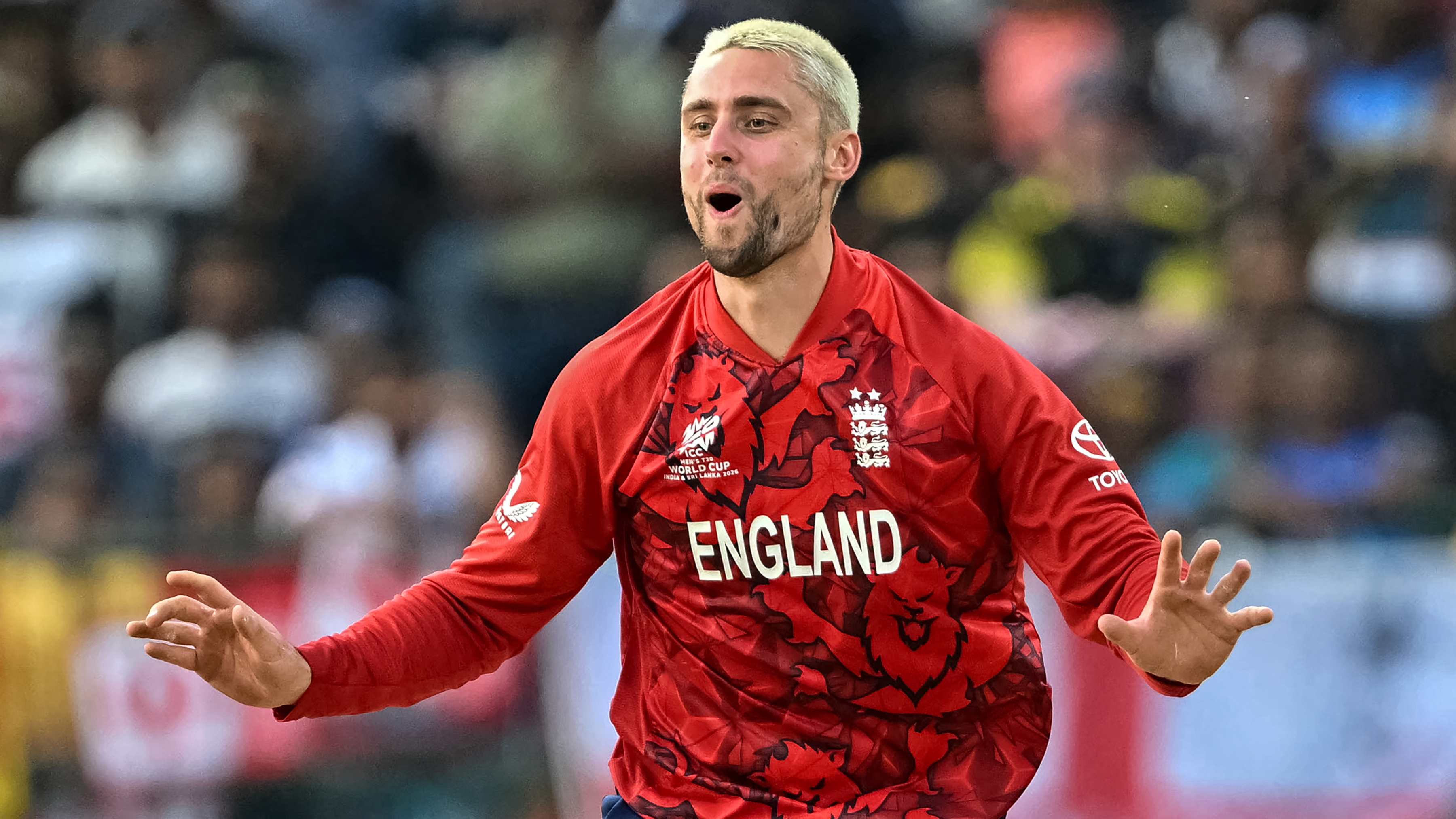 England's Will Jacks at the T20 World Cup 2026