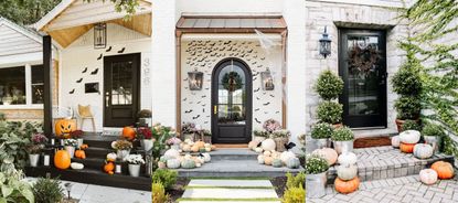 Outdoor Halloween decorations