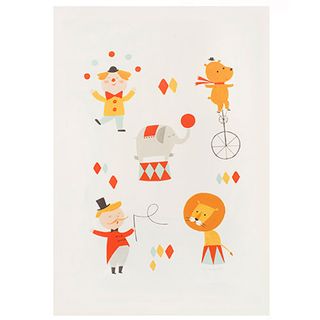 unique and unity circus giclee print
