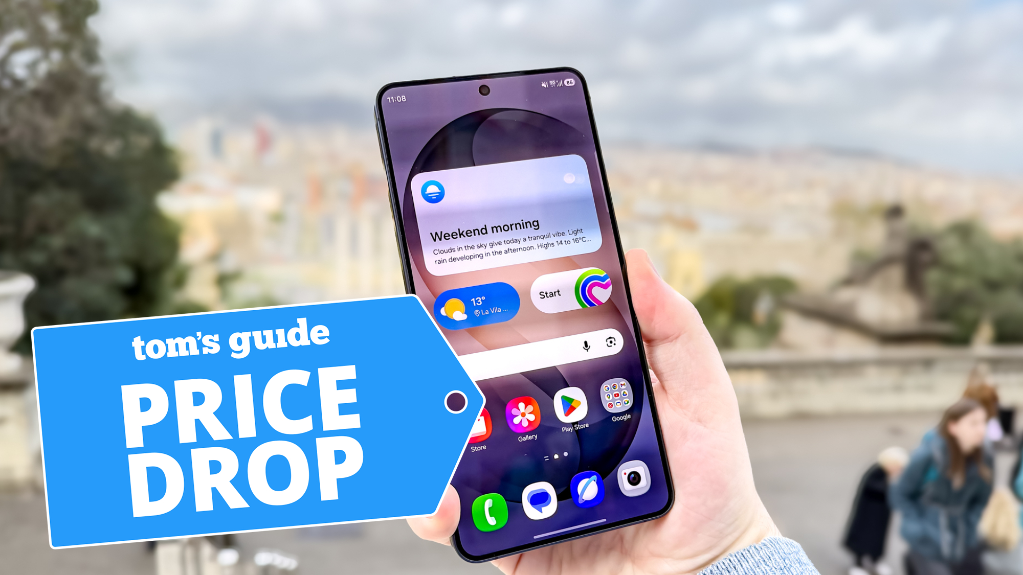 Galaxy S26 Plus held in hand