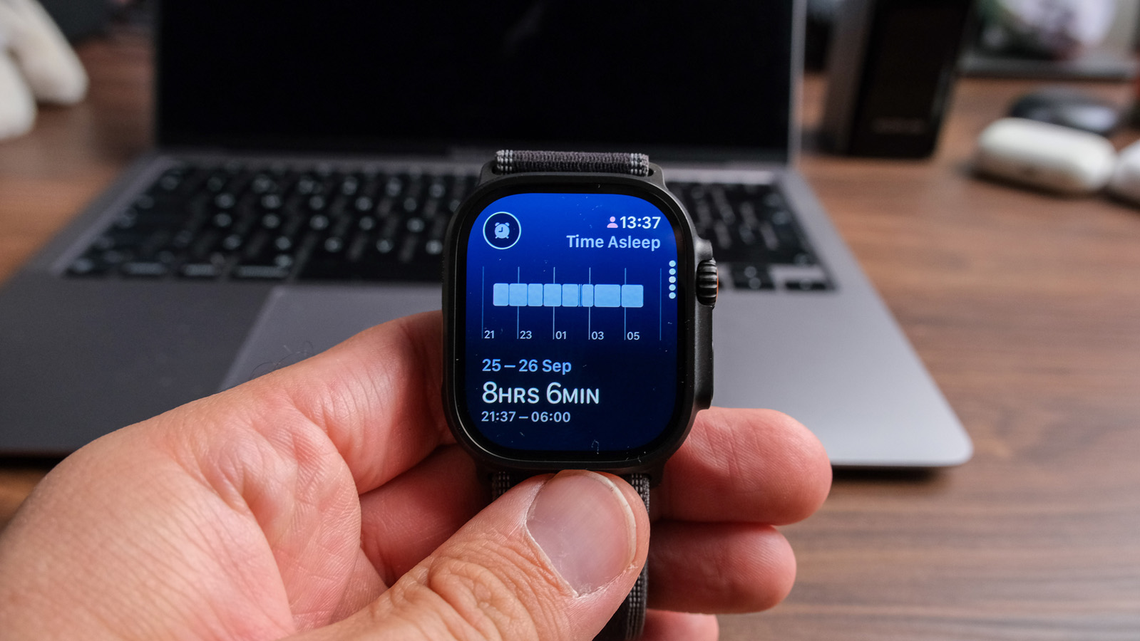 Apple Watch Ultra 3 detail shot