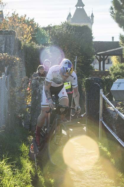 Junior cross country mountain bike champion Simon Andreassen