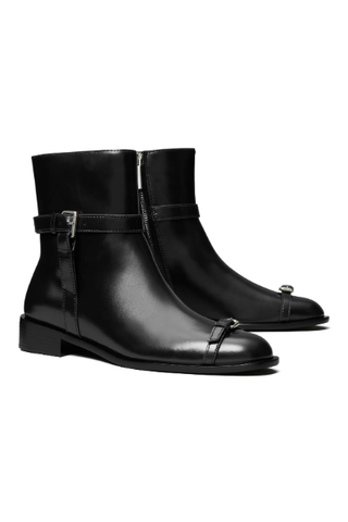 Tory Burch Runway Buckle Booties 