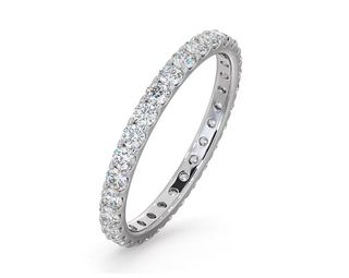 The Diamond Store eternity ring