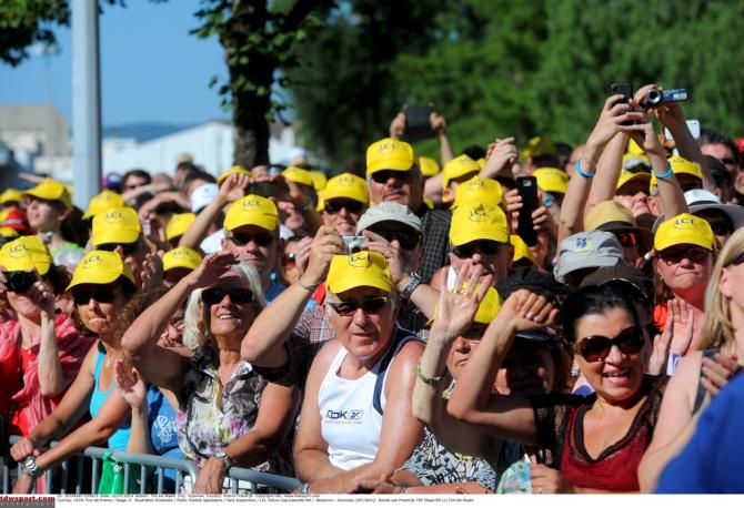 The French fans hoping for a French victory