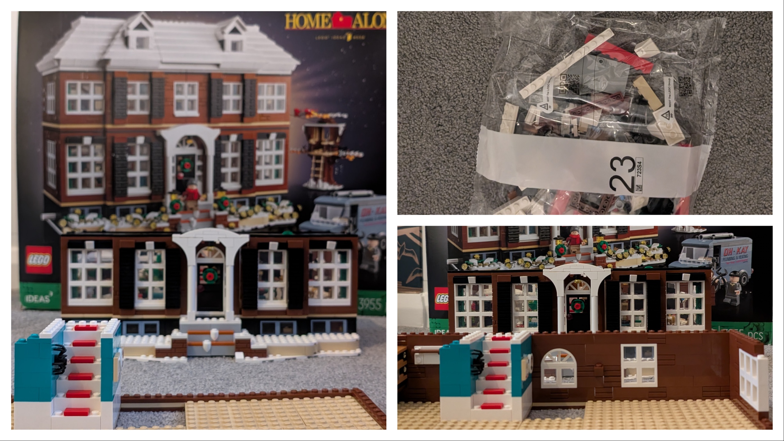 I turned the LEGO Home Alone house into an advent calendar - and created the best Christmas countdown