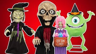 A selection of Halloween animatronics