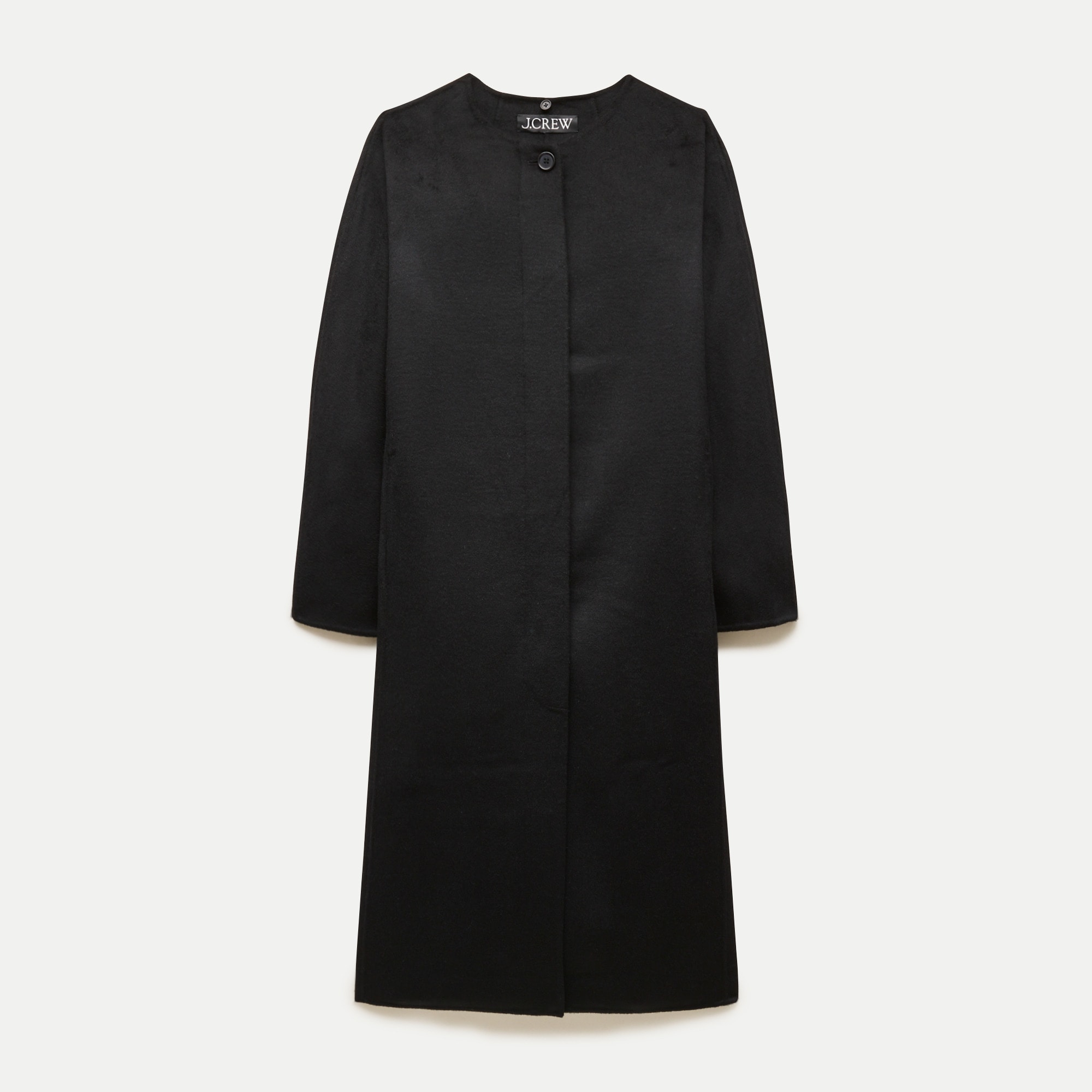 Valentina Scarf Coat in Drapey Wool Blend