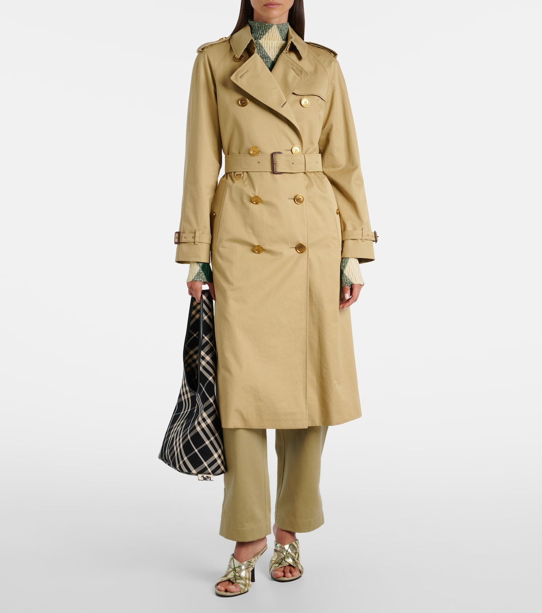 Waterloo Cotton Gabardine Trench Coat