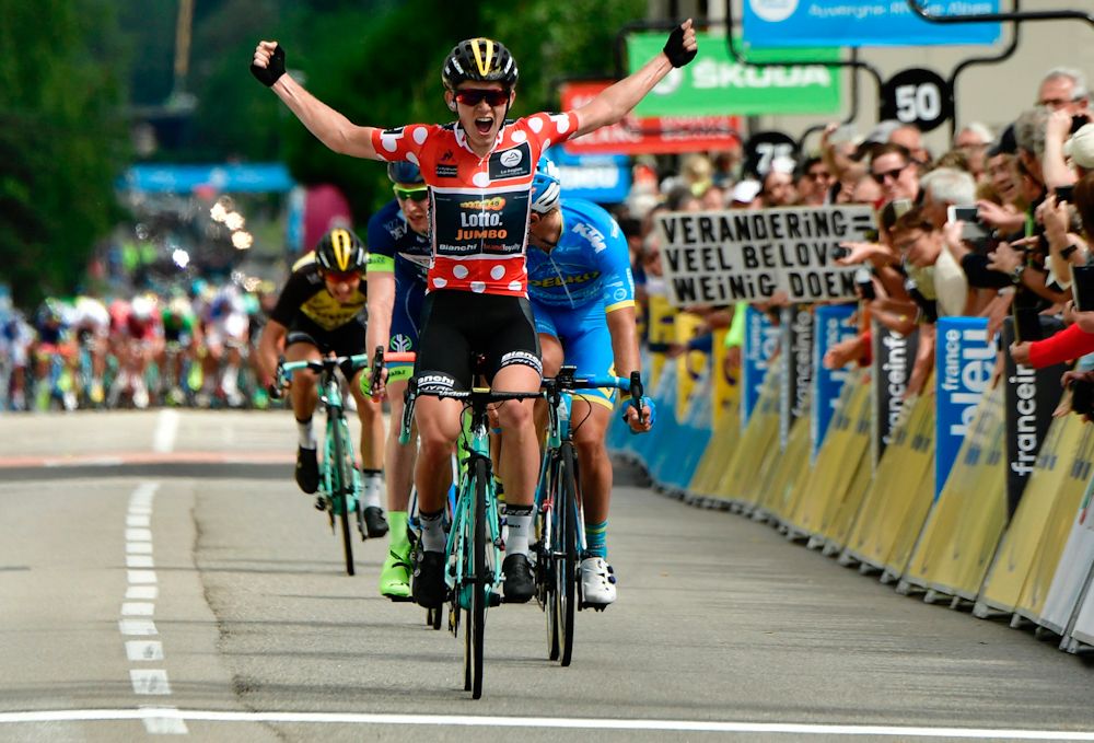 Koen Bouwman wins stage 3 at Dauphine