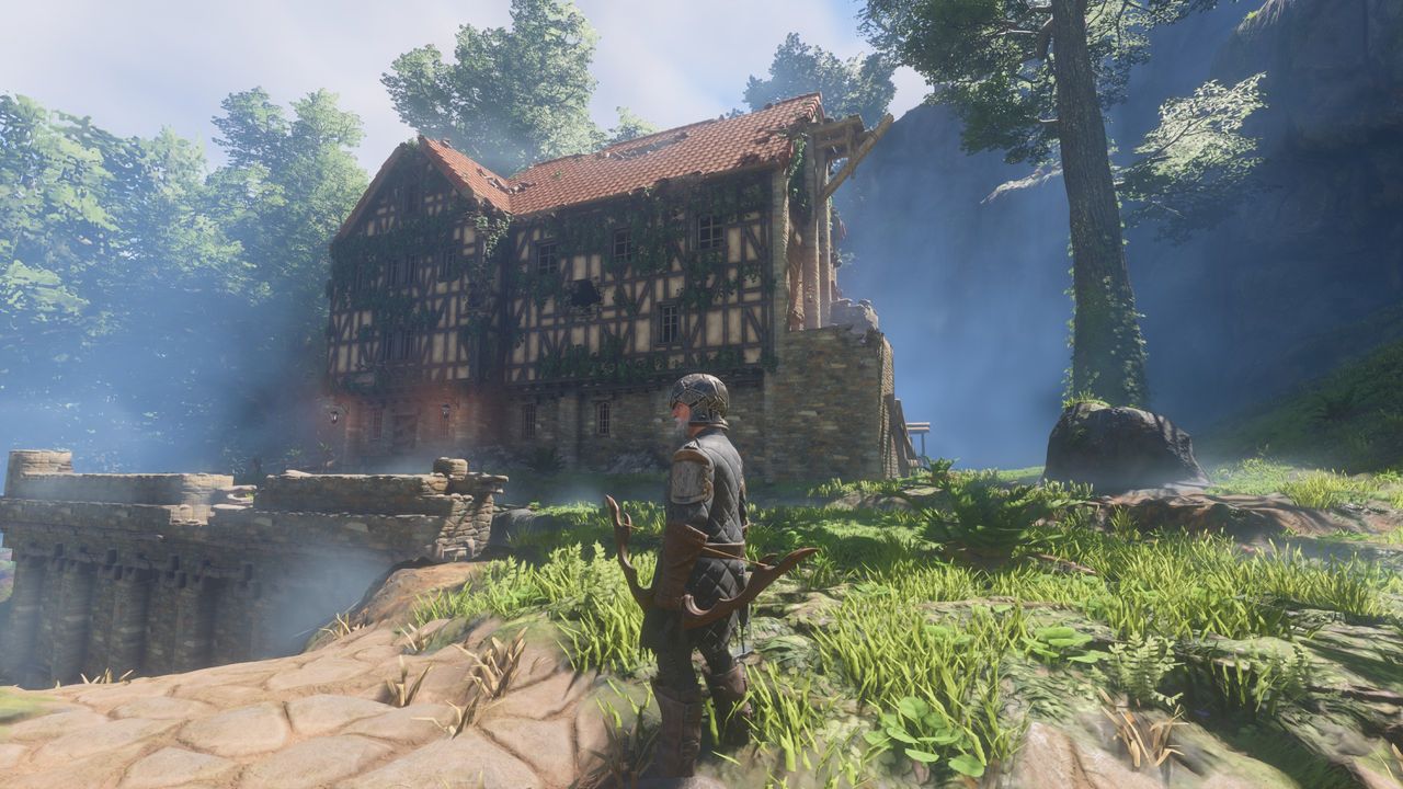 A tavern in a fantasy world