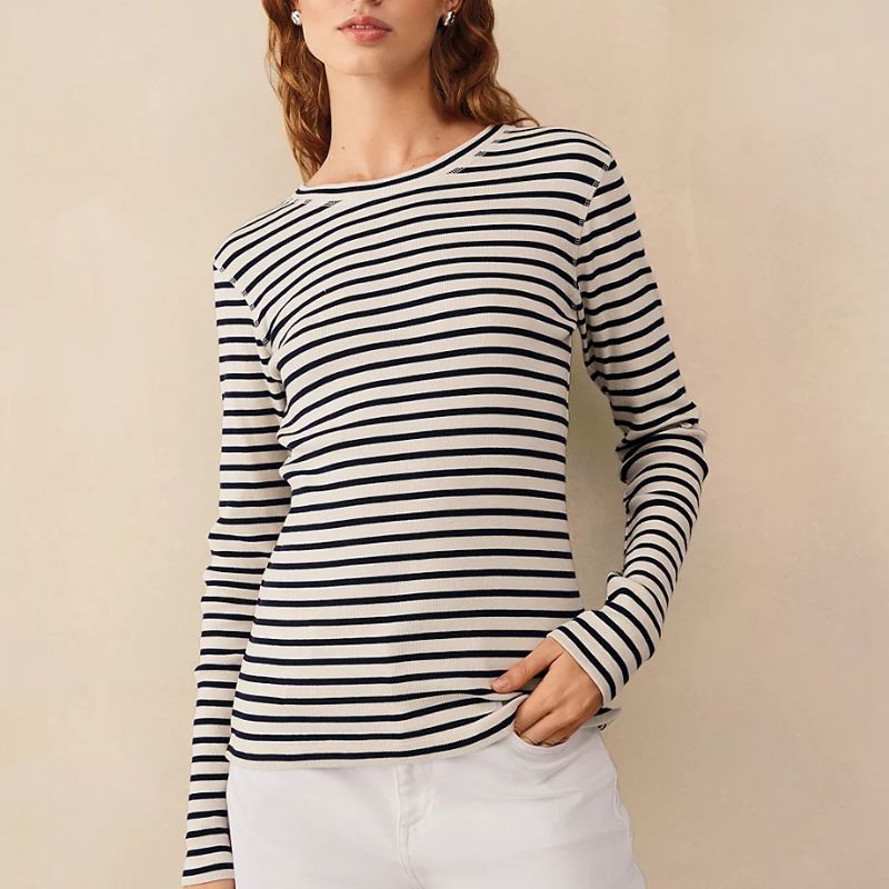 breton striped tops by The White Company