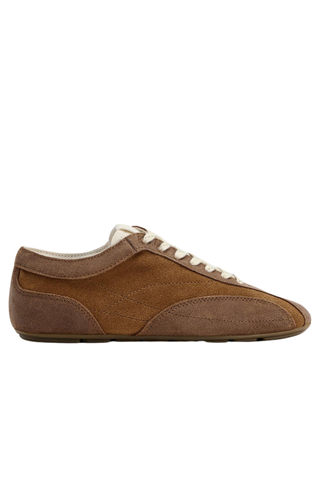 Split Suede Trainers