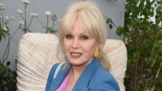 Joanna Lumley attends press day at the RHS Chelsea Flower Show at The Royal Hospital Chelsea on May 23, 2022 in London, England.