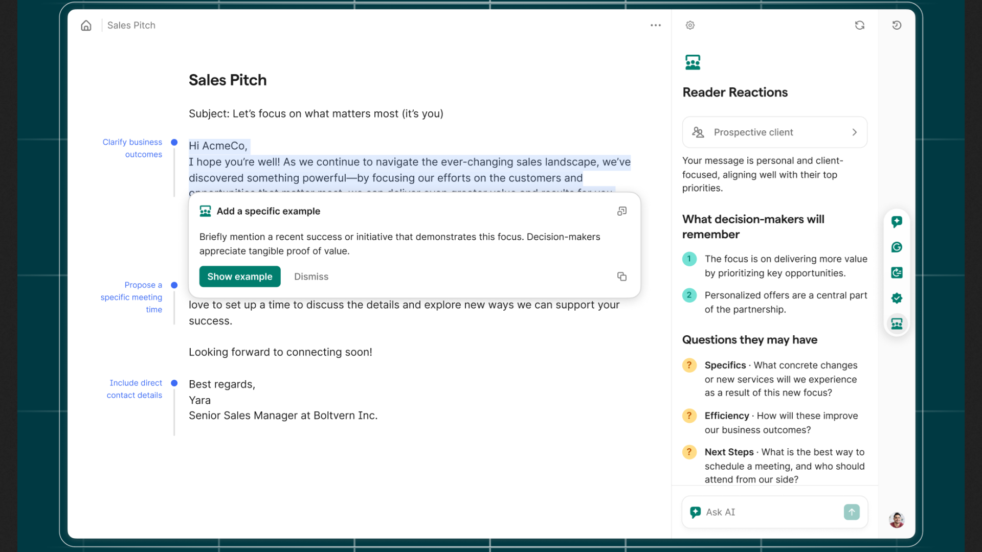 Grammarly AI