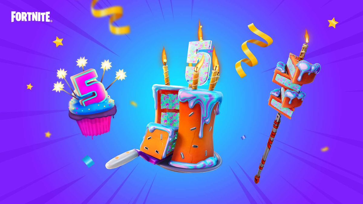 Fortnite Birthday Quests, Birthday Cake Locations, And Rewards ...