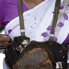 captured suicide bomber's vest