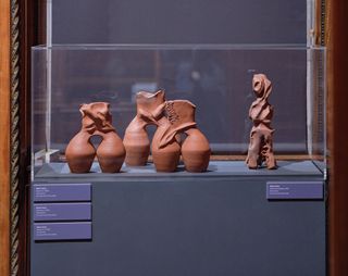 Installation view for 'Body Vessel Clay: Black Women, Ceramics and Contemporary Art', Two Temple Place, until 24 April 2022. Copyright Two Temple Place. Photography by Amit Lennon