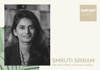 Smruti Sriram MCUK sustainability awards judge 2023