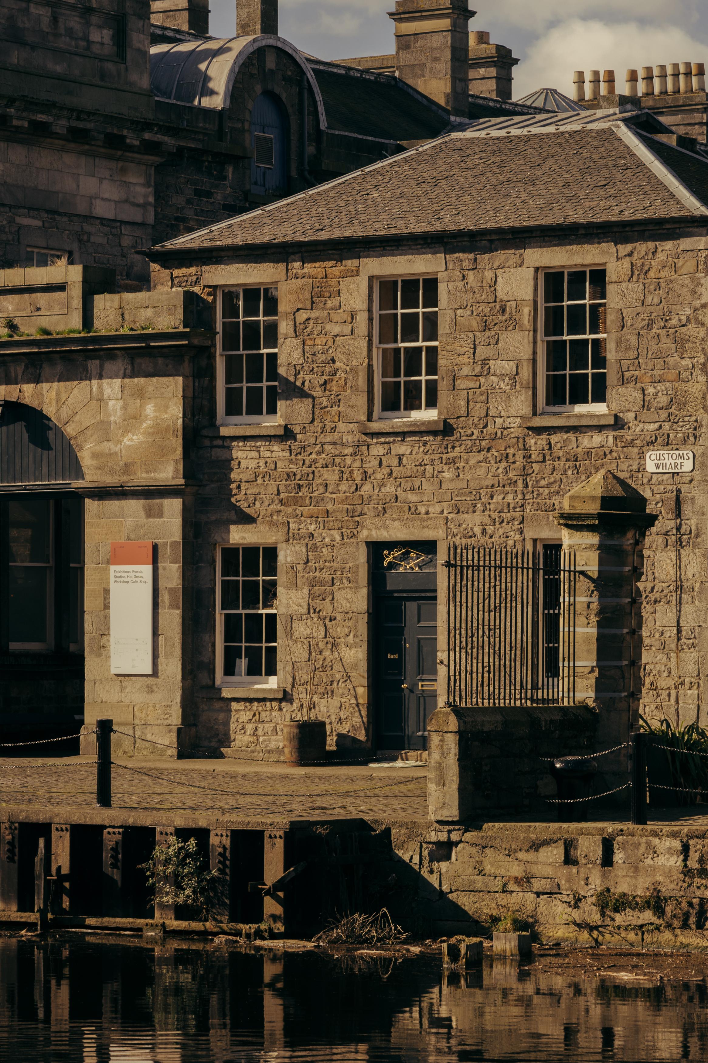 Crafted objects installed at Bard Scotland