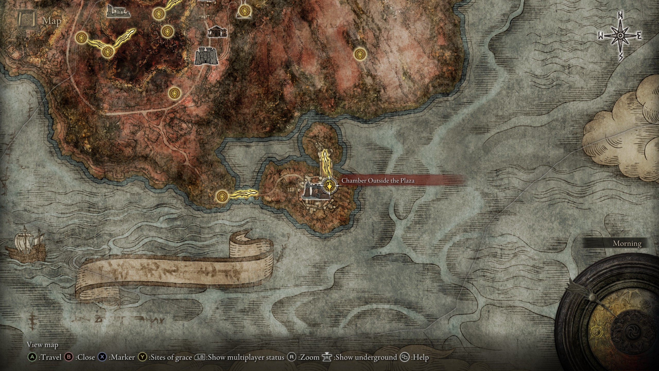 ruins greatsword map location