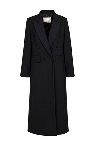 Refined Suiting Crombie Coat