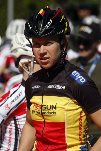Belgian national champion Ludivine Henrion (Redsun Cycling Team)