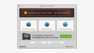 Bitdefender Virus Scanner pour Mac