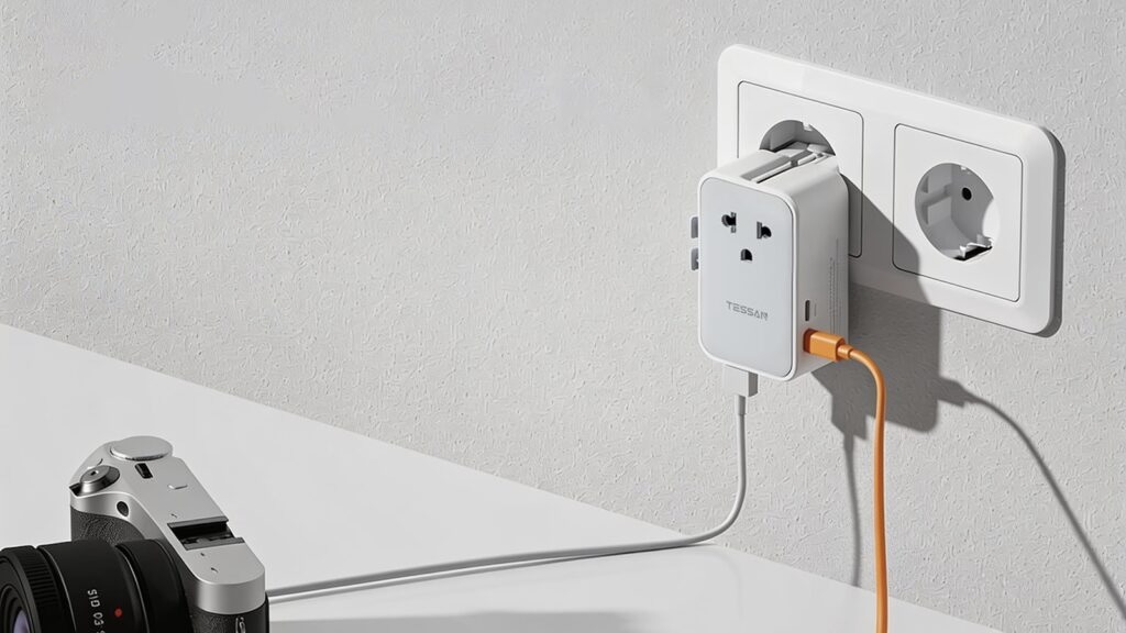 Tessan PD 25W Ultra Thin Universal Travel Adapter