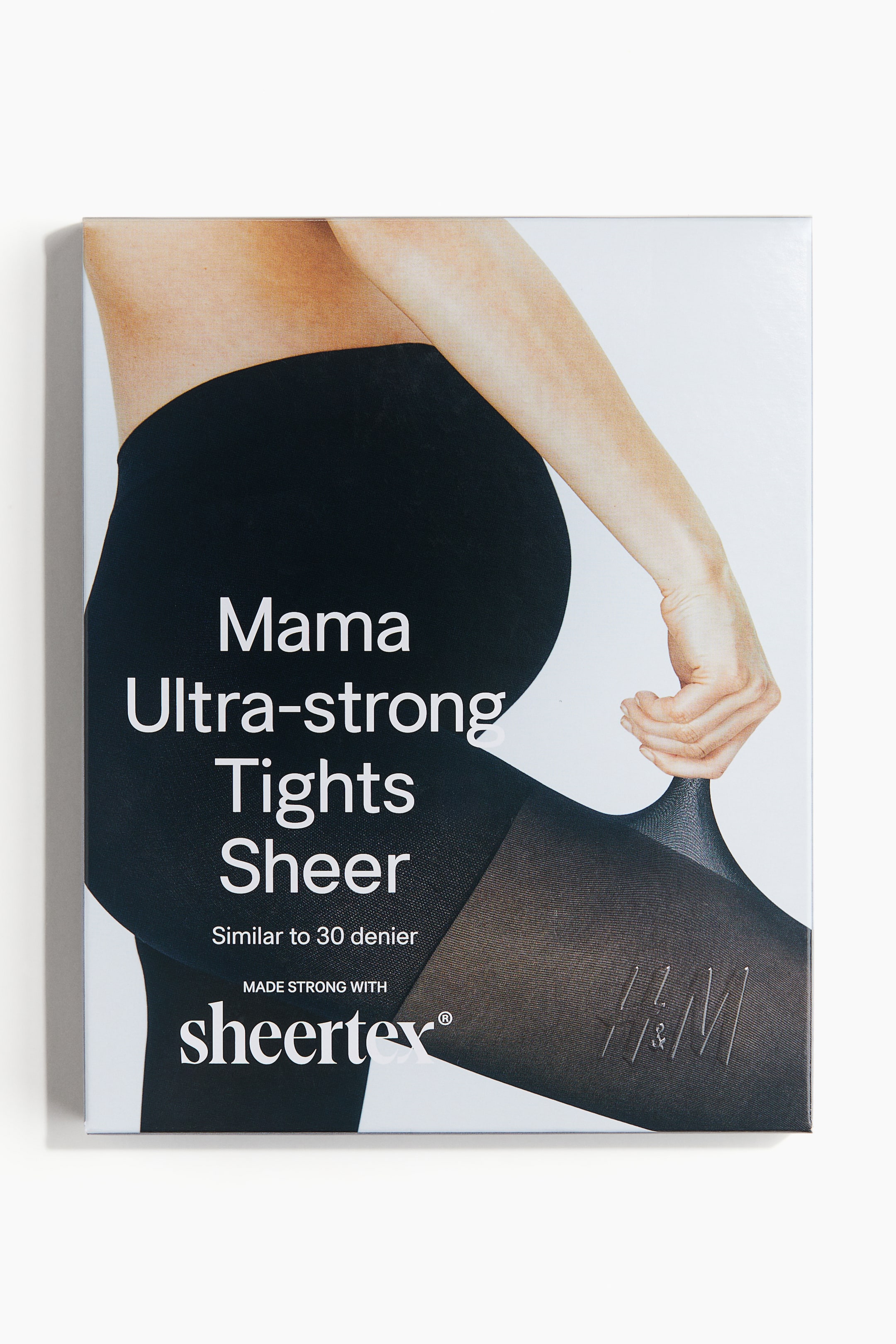 Mama Sheertex® Ultra-Strong Sheer Tights - Black