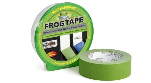 Frog Tape Green Multi Surface Painters Masking Tape, Indoor Painting and Decorating for Sharp Lines and No Paint Bleed 36mm X 41.1m