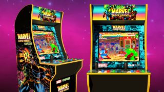 Check out this ridiculously cool Limited Edition Marvel Super Heroes arcade cabinet